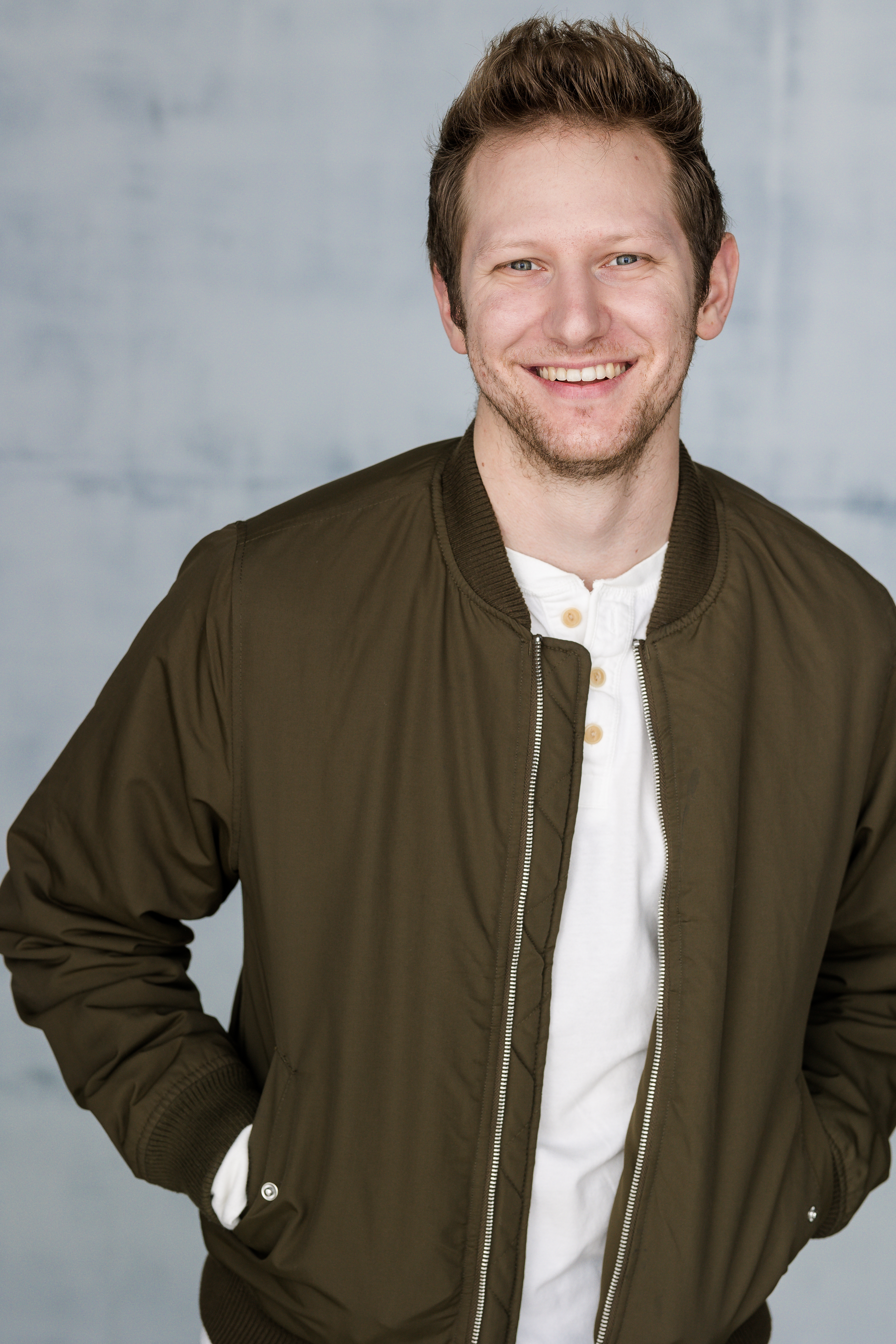 Studio headshot